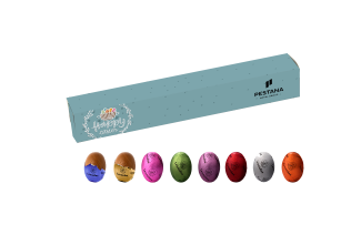Leonidas 8 chocolate easter eggs box
